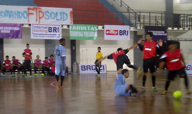Hujan Gol dalam Pertandingan Fapet dan FTP<!--idunk-->Brawijaya Futsal League