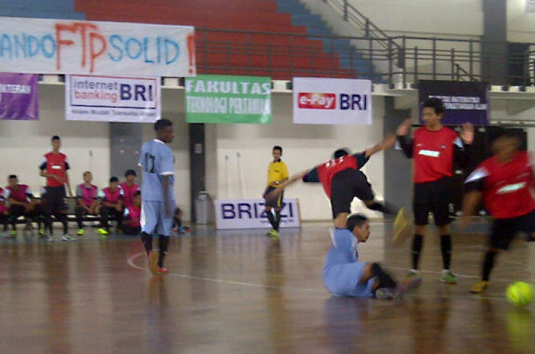 Hujan Gol dalam Pertandingan Fapet dan FTP<!--idunk-->Brawijaya Futsal League