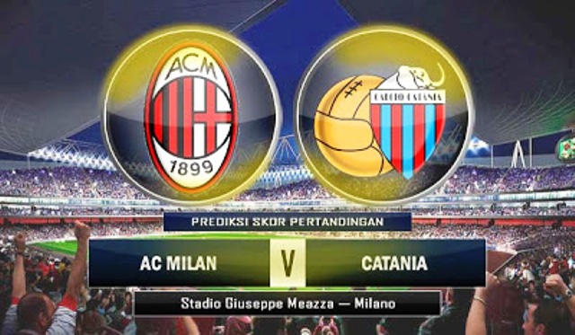 Milan dan Catania Dalam Angka