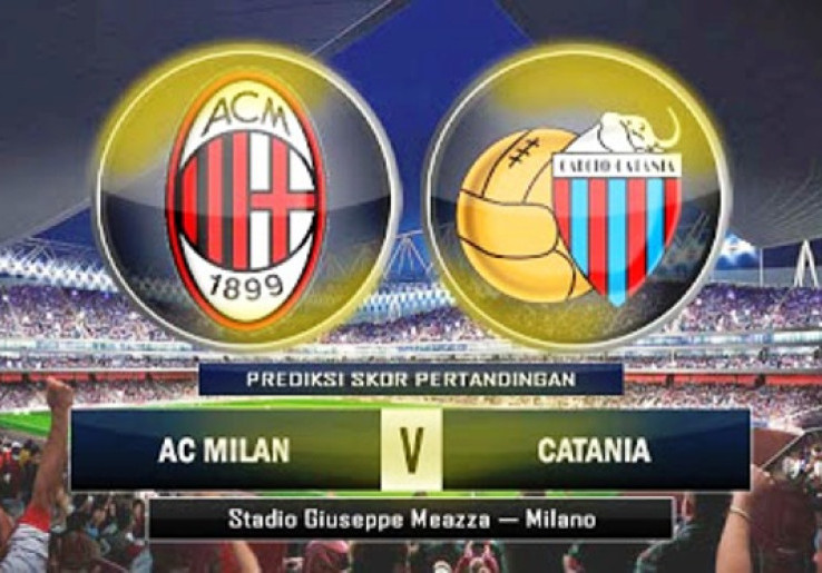Milan dan Catania Dalam Angka