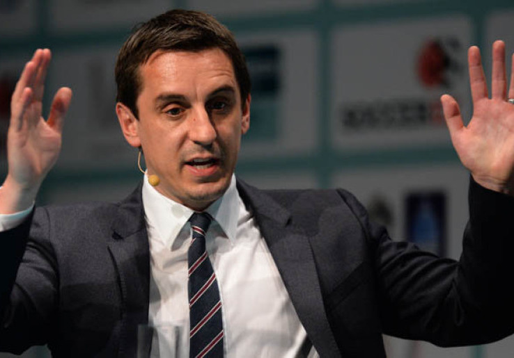 Gary Neville Girang Moyes Dipecat MU