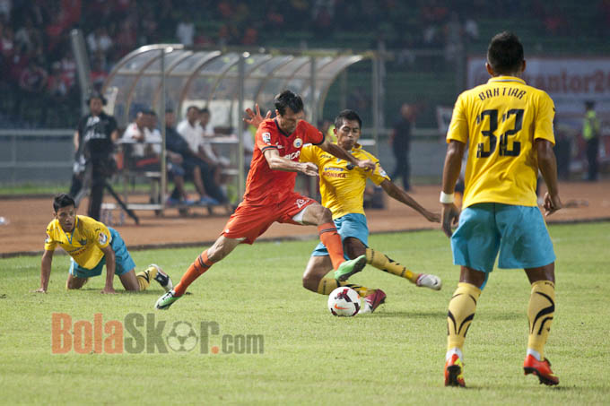 Skor 0-0 Hiasai Laga Persija vs Gresik<!--idunk-->Babak I