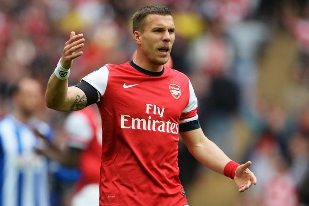 Kebijakan Wenger Buat Podolski Kecewa
