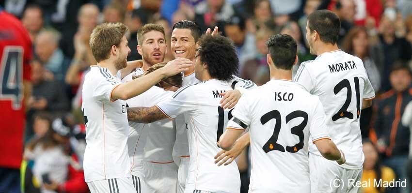 Bantai Osasuna, Real Madrid Jaga Asa Juara