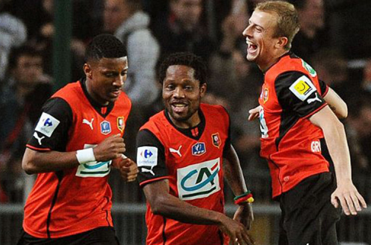 Stade Rennes Lolos ke Final Usai Tekuk Angers<!--idunk-->Piala Perancis