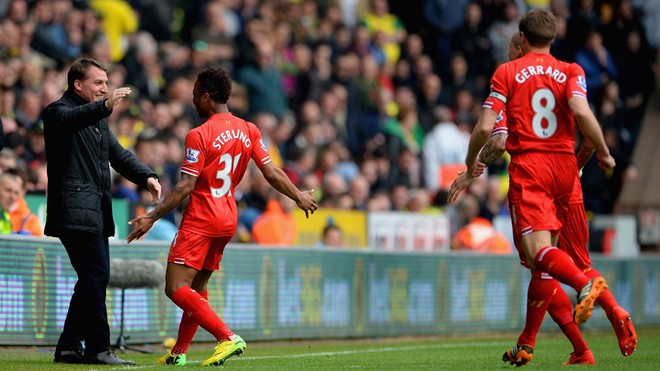 Rodgers: Sterling Pemain Muda Terbaik Eropa