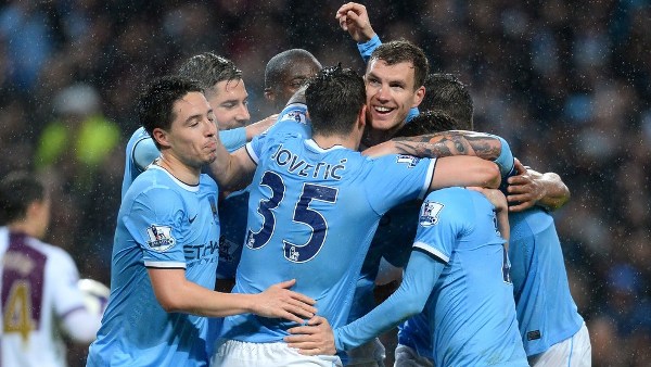 Bantai Aston Villa, Manchester City di Ambang Juara