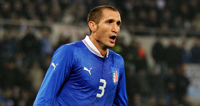 Dihukum Tiga Pertandingan, Prandelli Tetap Panggil Chiellini