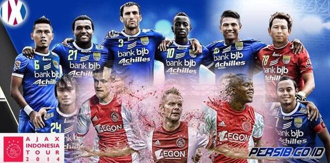 Beri Perlawanan, Persib Tahan Imbang Ajax