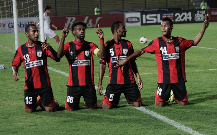 Kelelahan, Persipura Tetap Bisa Atasi Persiba Bantul