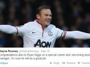 Ucapan Selamat Rooney Buat Giggs