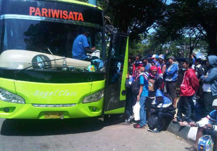 Peminat Aremania Tour Batavia Membludak, Panitia Larang Gunakan Atribut