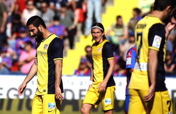 Ditekuk Levante, Peluang Juara Atletico Terancam