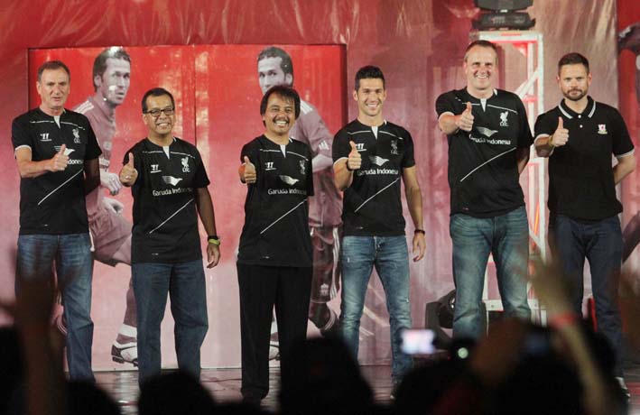 'Training Kit' Liverpool dan Garuda Indonesia Resmi Luncurkan