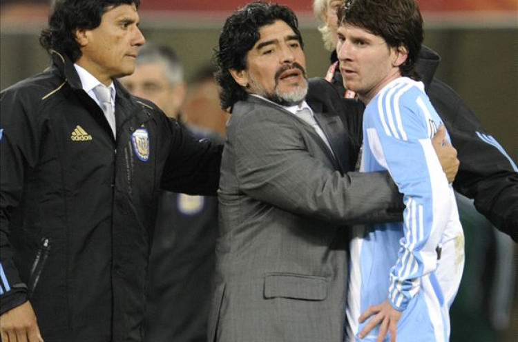 Messi Cemburu Buta Pada Maradona