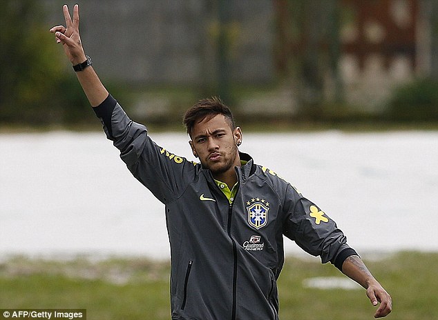Pikul Beban Berat di Piala Dunia 2014, Neymar Santai