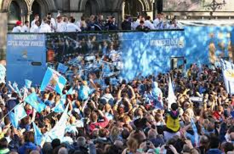 Parade Perayaan Juara Penuh Gaya Manchester City