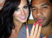 Ini Dia Foto-foto Hot Bulan Madu Jermaine Pennant & Alice Goodwin