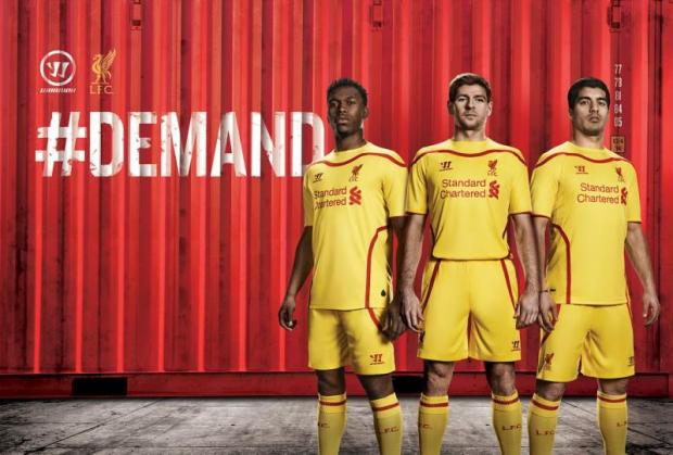 Liverpool Rilis Jersey Tandang Musim Depan