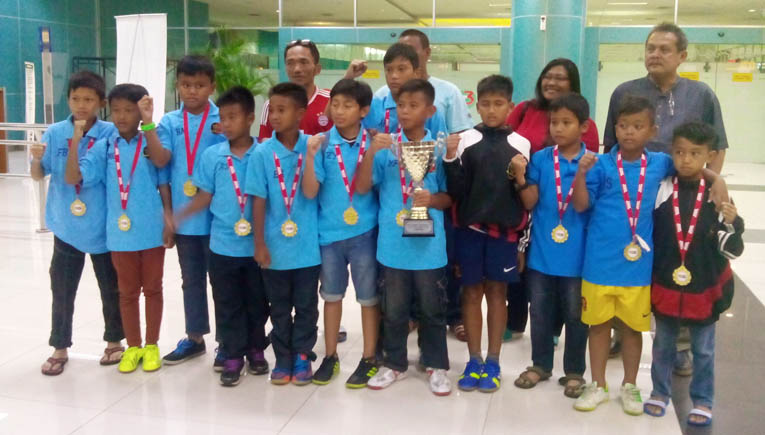 SSB Bina Taruna Juara di Singapura