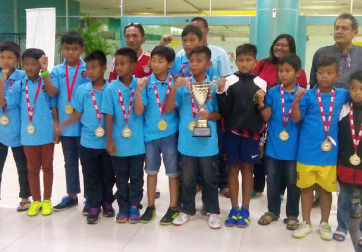 SSB Bina Taruna Juara di Singapura