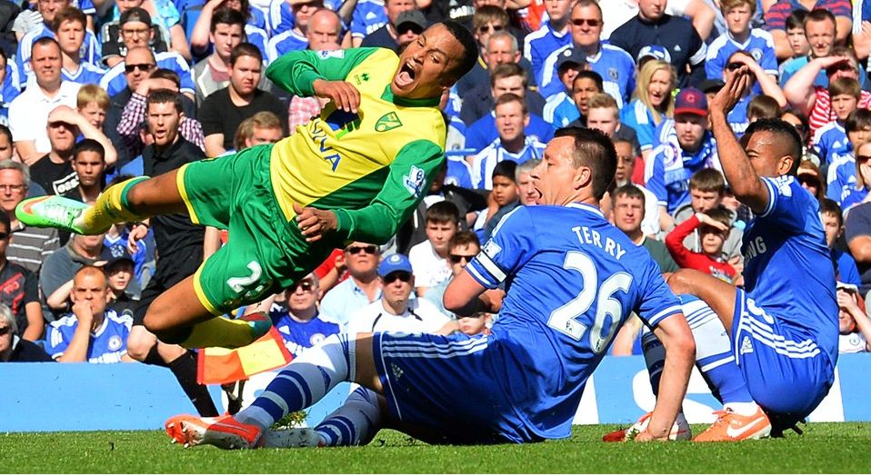 Pertahanan Ketat Norwich Bikin Frustasi Chelsea<!--idunk-->Babak I