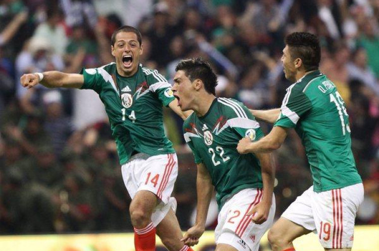 Meksiko Bungkam Israel 3-0 di Laga Uji Coba<!--idunk-->Jelang Piala Dunia 2014