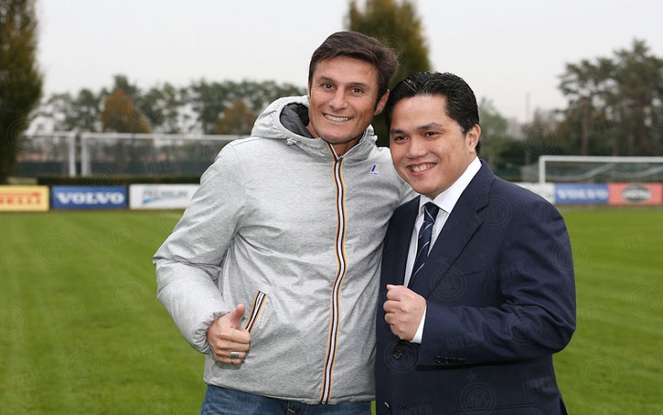 Zanetti Terus Menanti Janji Erick Thohir