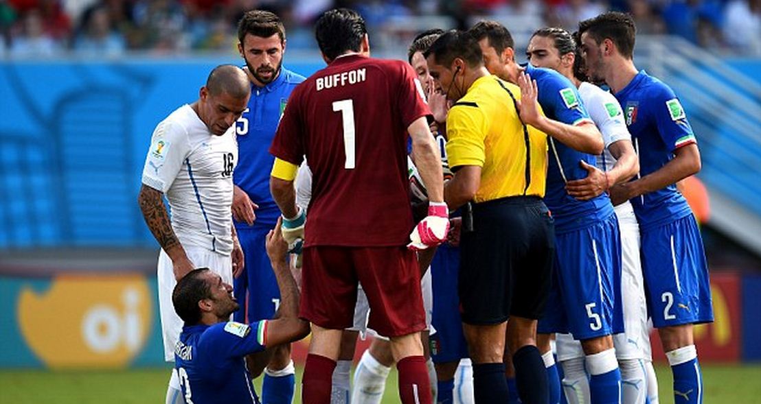 Chiellini Tuding Wasit Berlaku Tak Adil
