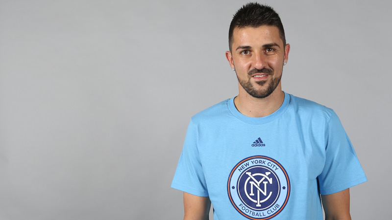 David Villa Jadi Pemain Pertama New York City FC