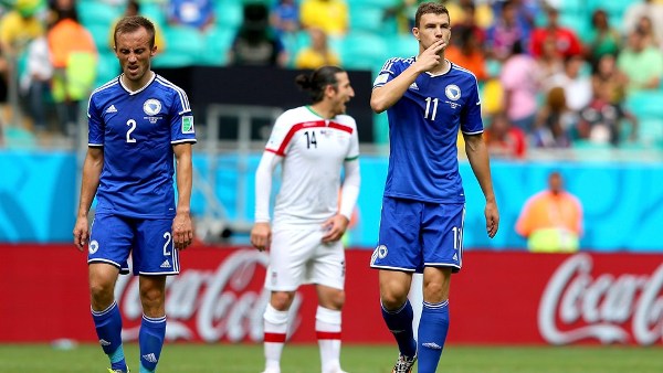 Man of the Match Bosnia-Herzegovina vs Iran: Edin Dzeko