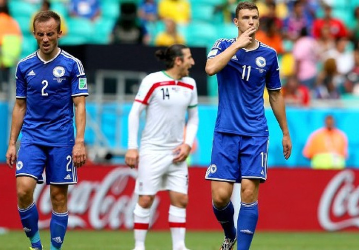 Man of the Match Bosnia-Herzegovina vs Iran: Edin Dzeko
