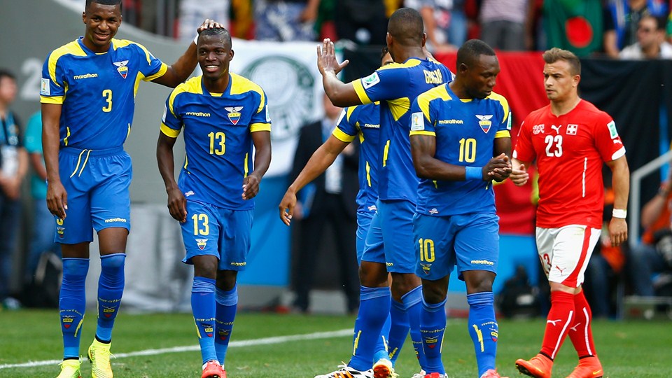 Gol Valencia Bawa Ekuador Ungguli Swis<!--idunk-->Babak I