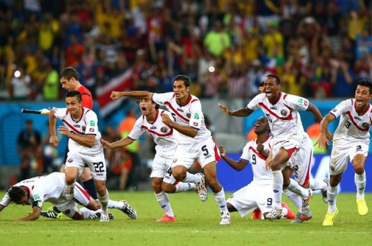 Dramatis, Kosta Rika Singkirkan Yunani Lewat Adu Penalti<!--idunk-->Babak 16 Besar Piala Dunia 2014