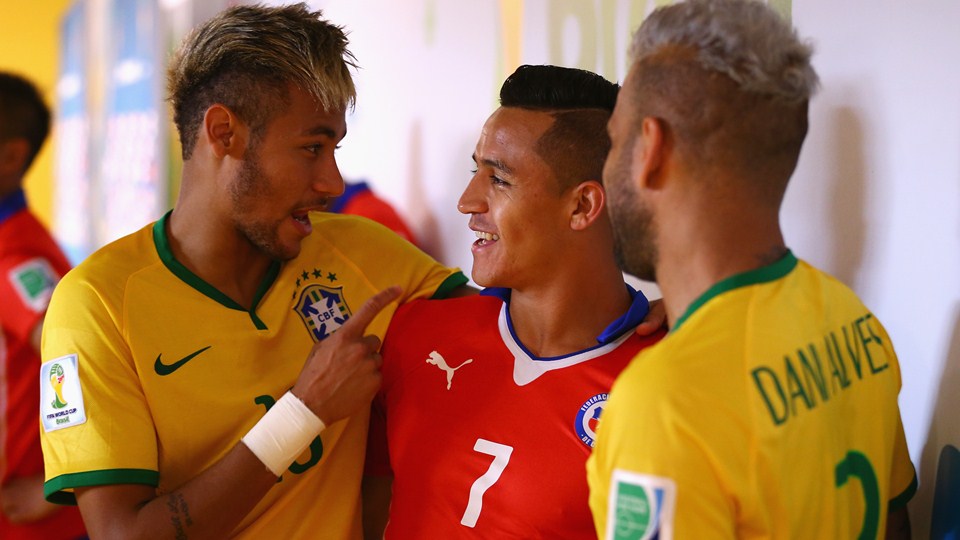 Catatan Statistik 90 Menit Brasil Vs Chili