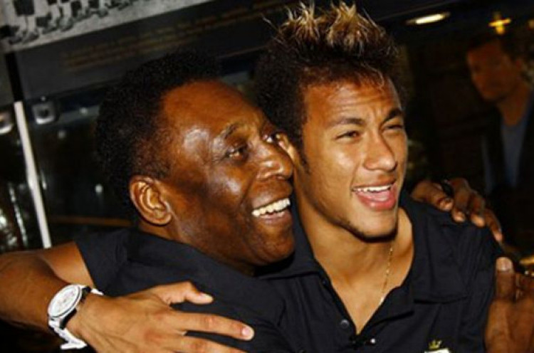 Neymar Hampir Samai Rekor Pele