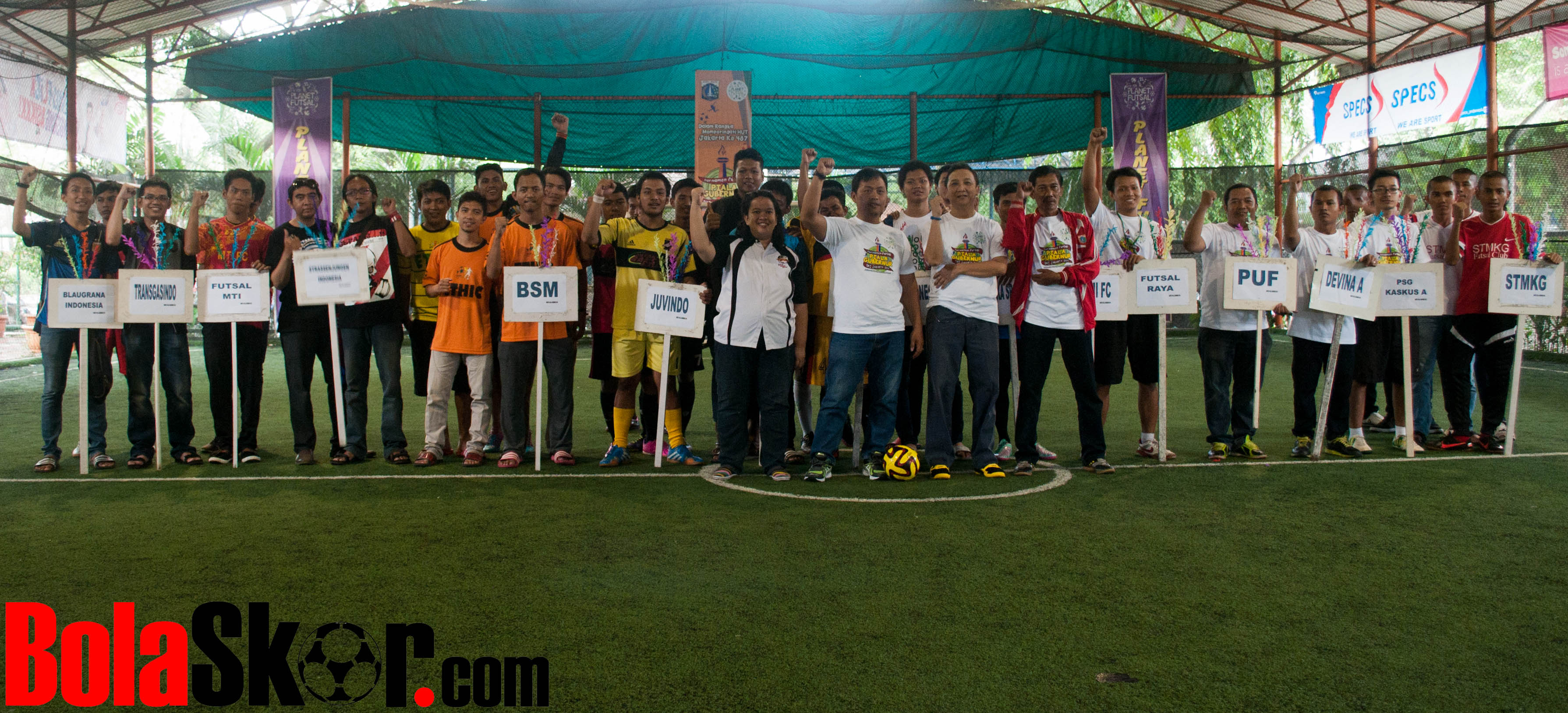 Turnamen Futsal Piala Gubernur DKI Jakarta 2014 Resmi Bergulir