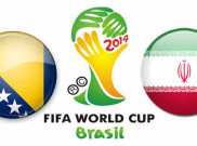 Susunan pemain Bosnia-Herzegovina vs Iran