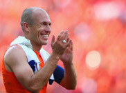 Robben Optimistis Belanda Tak Pulang Cepat