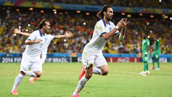 Man of The Match Yunani vs Pantai Gading: Georgios Samaras