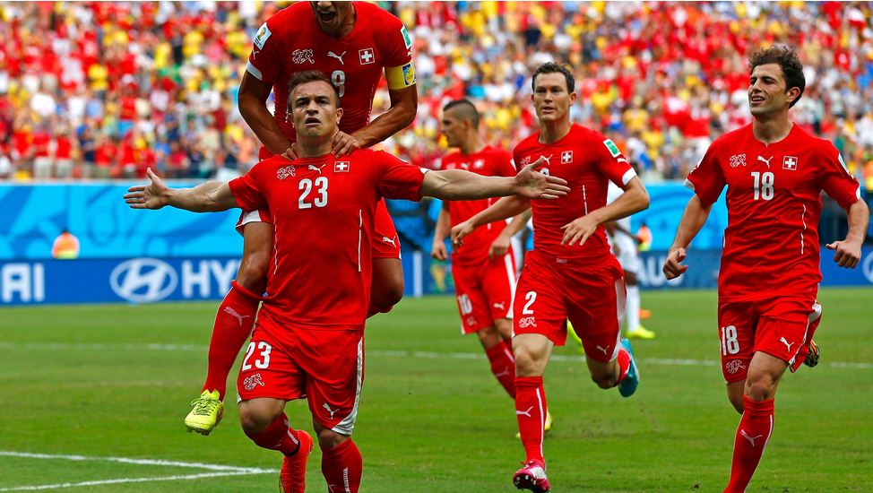 Gemilangnya Shaqiri Antar Swiss Bungkam Honduras<!--idunk-->Babak I
