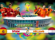 Susunan Pemain Spanyol vs Belanda