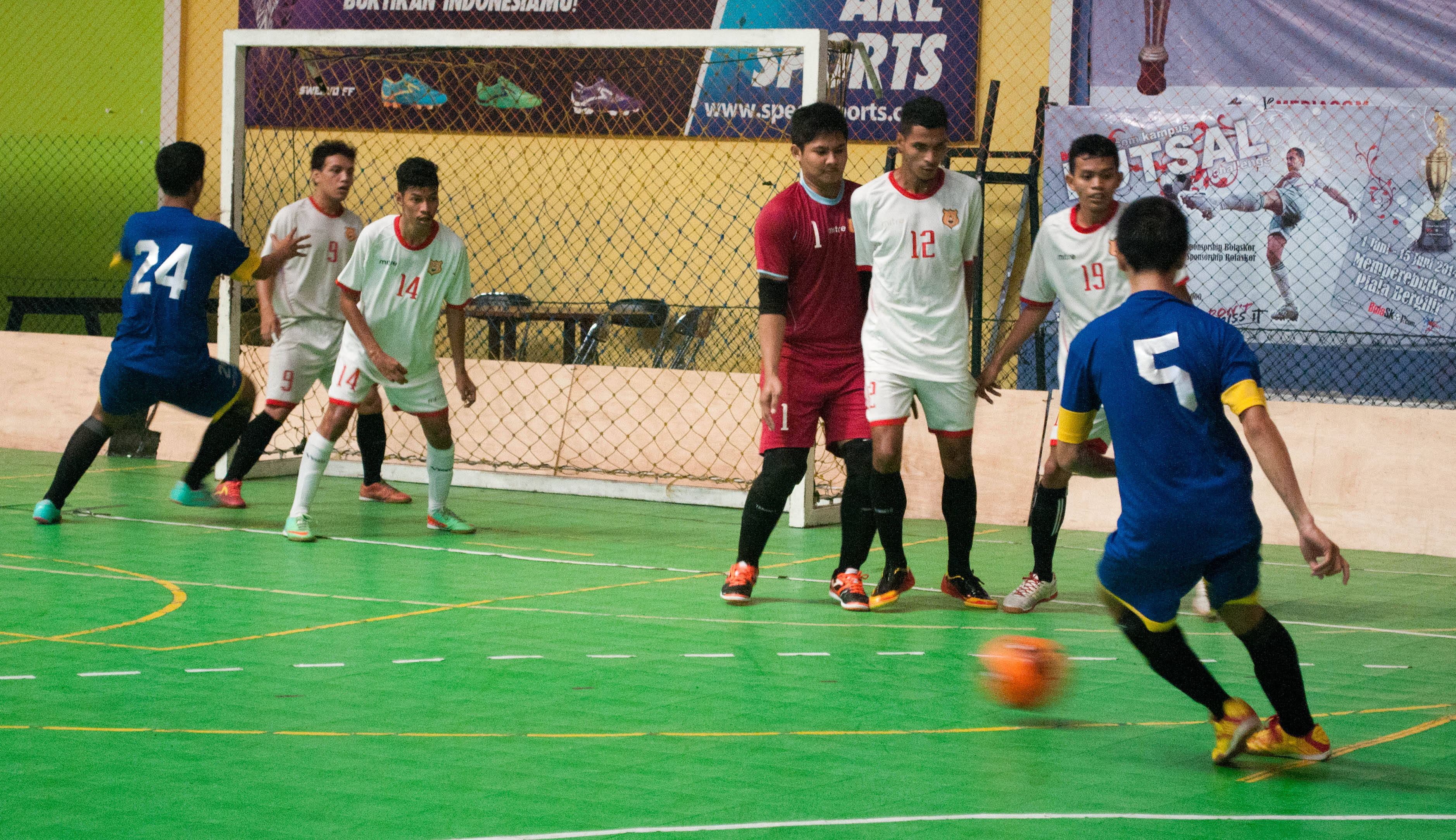 Bungkam UBK, UNJ Hadapi STIE BP di Semi Final<!--idunk-->Bolaskor Kampus Futsal Challenge 2014