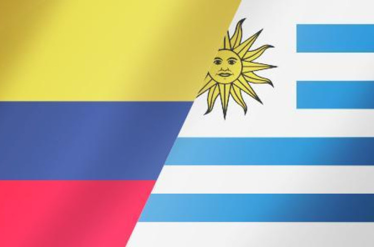 Susunan Pemain Kolombia vs Uruguay