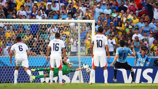 Penalti Cavani Bawa Uruguay Ungguli Kosta Rika<!--idunk-->Babak I