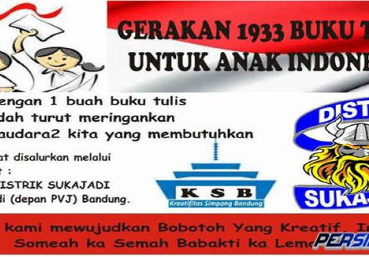 Viking Akan Bagikan 1933 Buku Tulis untuk Pelajar