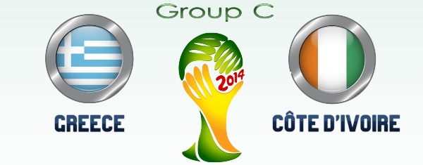 Susunan Pemain Yunani vs Pantai Gading<!--idunk-->Grup C