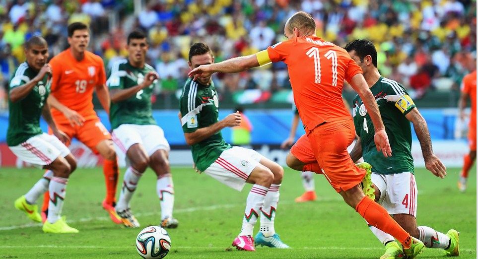 Man of the Match Belanda vs Meksiko: Arjen Robben