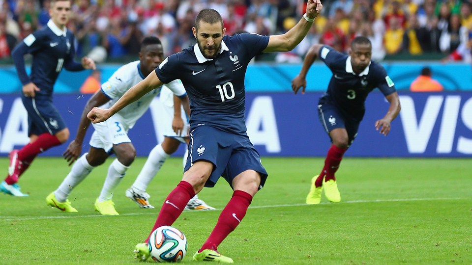 Benzema Gemilang, Prancis Sikat Honduras<!--idunk--> Grup E