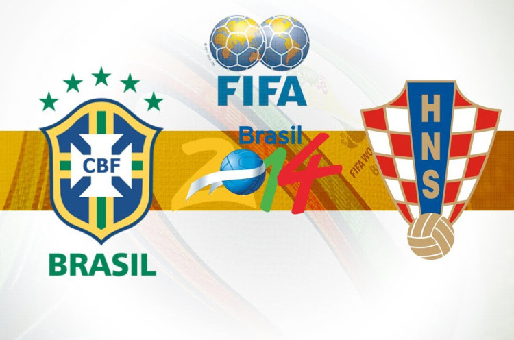 Susunan Pemain Brasil vs Kroasia